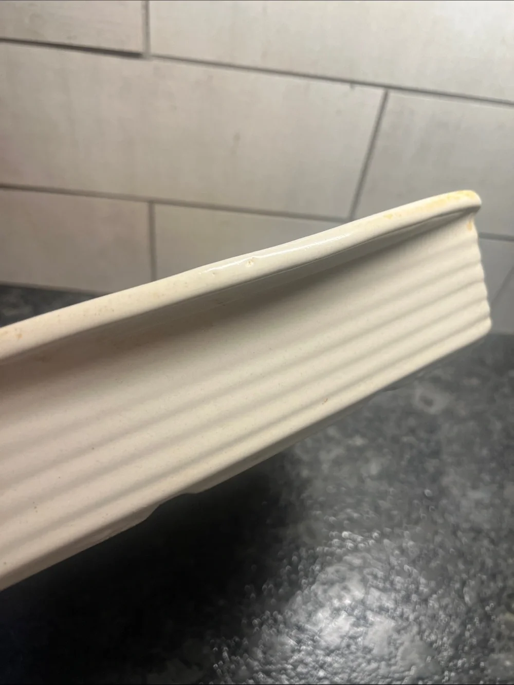 9x9 square baking stone by Pampered Chef. Seasoned ! Heritage Collection
